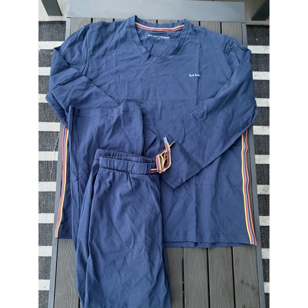 New No Bag STARLUX Airlines x Paul Smith Business Class Pajamas Size Large